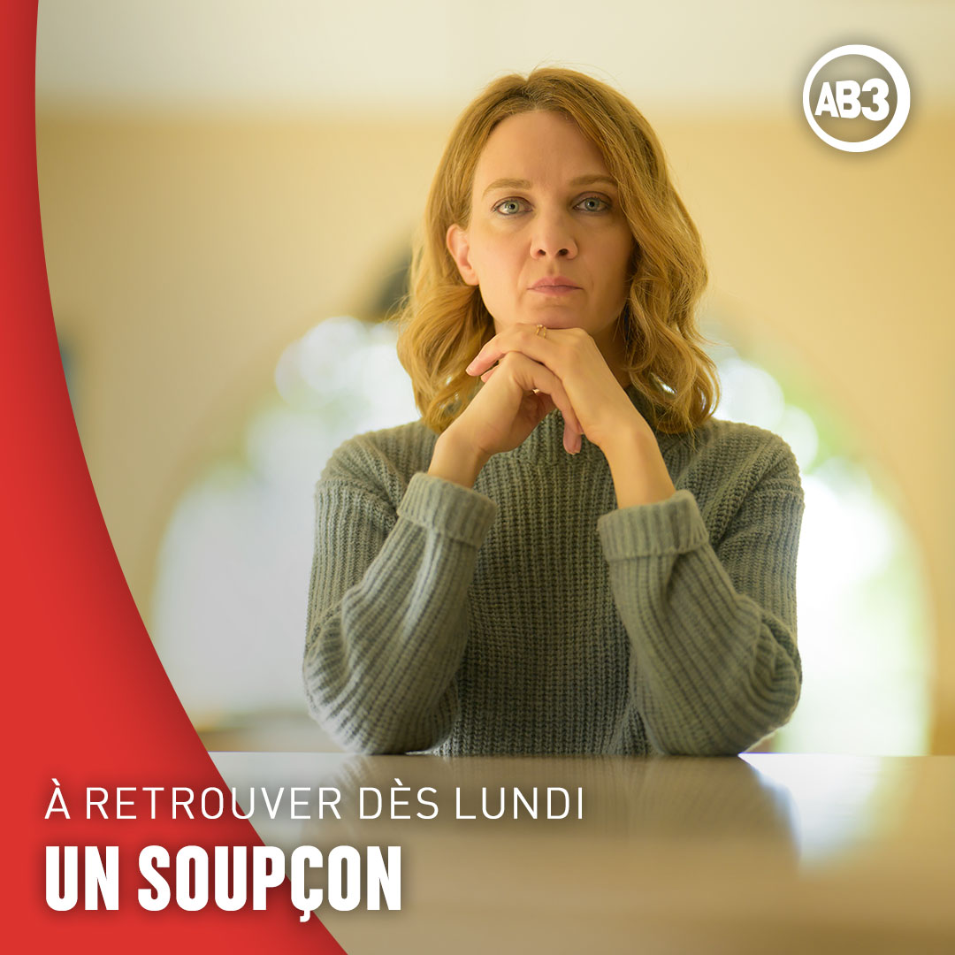 SÉRIE ÉVÈNEMENT 🔥
Retrouvez la série #UnSoupçon en primo diffusion et en intégralité sur RTBF Auvio dès lundi matin puis à 20h15 à l'antenne d'AB3 🥳🥳