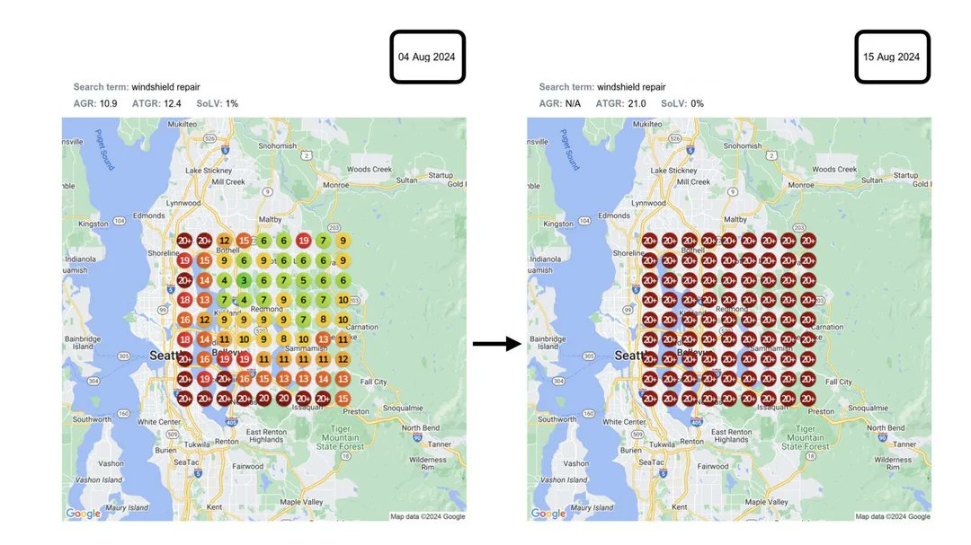 SterlingSkyInc's tweet image. Anyone noticing issues with Google Business Profile visibility in maps after/during reverification?

We have seen reports on @LocalSearchLink about ranking drops during and after reverification. Let us know if you&apos;ve seen this too!