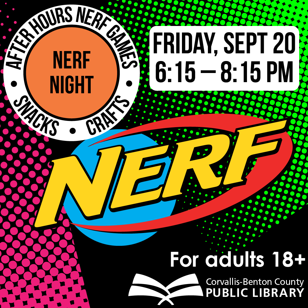 Corvallis Library tweet media