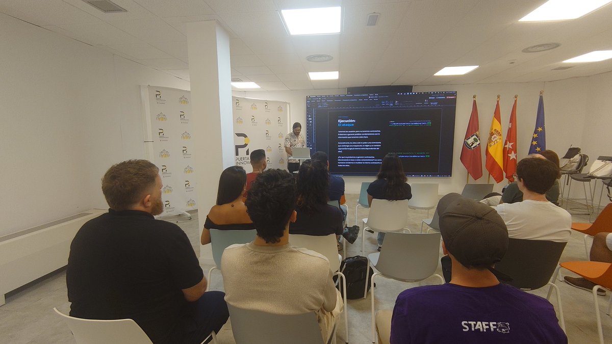 Aprendiendo a hackear #WordPress con <a href="/sacerro_rocks/">Santiago Cerro López</a>

<a href="/puerta_innova/">puertainnova</a>
<a href="/MadridWordPress/">MadridWordPress</a>