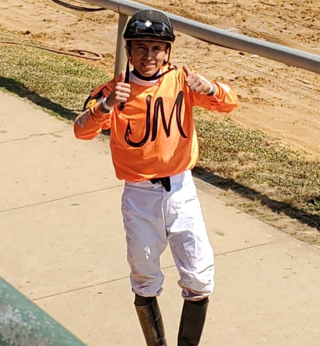 Saddles and Sulkies (@sadandsulk) on Twitter photo Yesterday sick in bed
Today runs ahead
To win race 2
Can do
<a href="/DelParkRacing/">Delaware Park</a> it's <a href="/itz_lil_g/">Kevin Gomez</a> Yesterday sick in bed
Today runs ahead
To win race 2
Can do
<a href="/DelParkRacing/">Delaware Park</a> it's <a href="/itz_lil_g/">Kevin Gomez</a>