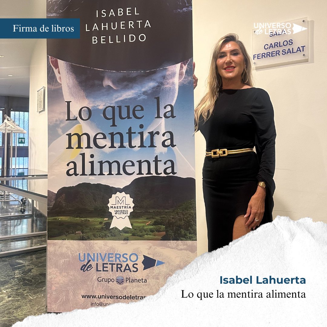UniversoDL's tweet photo. Fotografías de una bonita presentación✨ del libro 📕Lo que la mentira alimenta de @isabellahuertabellido

Descubre su obra en 👉 https://t.co/DAx7durDxu https://t.co/EYnMqVBm17