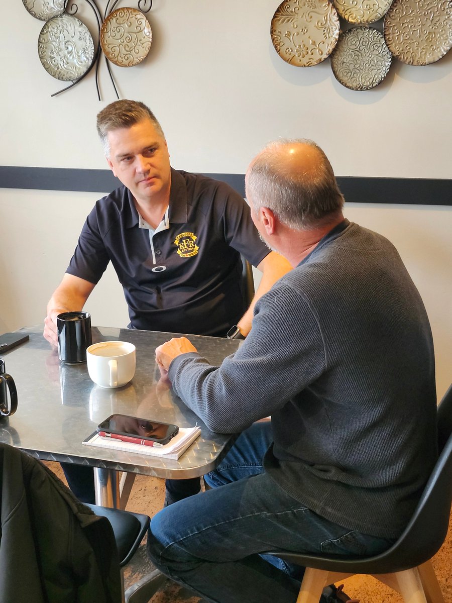 Just got together with Todd Stone this morning to thank him personally for endorsing our #Kamloops #NorthThompson <a href="/Conservative_BC/">Conservative Party of BC</a> campaign. 

Together we can encourage all of our supporters to join with us to beat the #NDP in the #bcpoli election Oct 19th. 

Thanks so much Todd