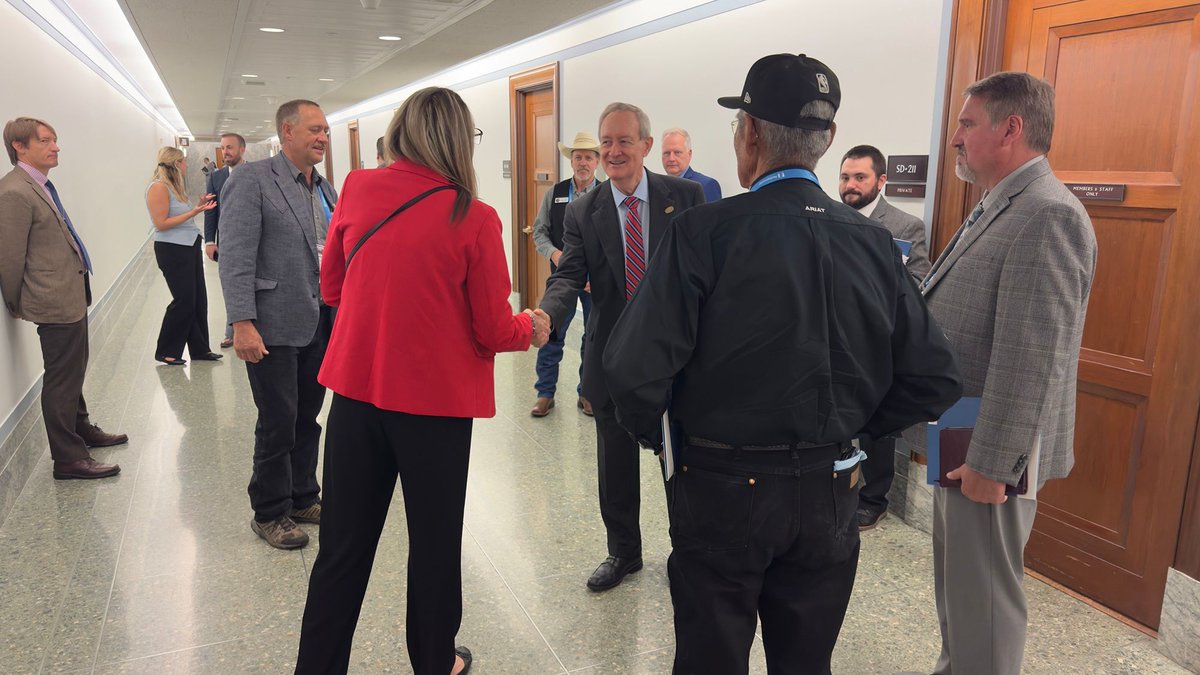 NACoCounties's tweet photo. County commissioners from across the U.S. had productive discussions on #PILT and #SRS this morning with @RepBice, Sen. @MikeCrapo, @RepMikeCollins and @Rep_Stansbury during NACo's 2024 PILT Fly-In https://t.co/Aqw7Qlk1PE