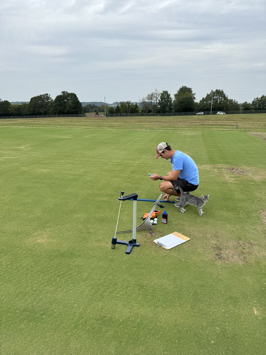 Sarah Paschal (@sarah_paschal1) on Twitter photo The turf mascot is keeping things in check today for Will’s data collection.
<a href="/USGA/">USGA</a> <a href="/uarkhort/">uarkhorticulture</a> <a href="/UArkansas/">University of Arkansas</a> <a href="/bumperscollege/">Bumpers College</a> The turf mascot is keeping things in check today for Will’s data collection.
<a href="/USGA/">USGA</a> <a href="/uarkhort/">uarkhorticulture</a> <a href="/UArkansas/">University of Arkansas</a> <a href="/bumperscollege/">Bumpers College</a>
