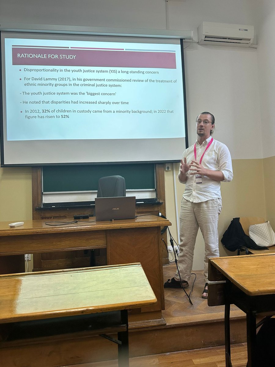 Joe Kiff (@kiff_joe) on Twitter photo First time presenting at the European level, first time presenting at a Criminology Research Conference! I shared initial findings from a <a href="/NuffieldFound/">Nuffield Foundation</a> funded research project into diversion, disproportionality within the UK youth justice system. More to come! #Eurocrim2024 First time presenting at the European level, first time presenting at a Criminology Research Conference! I shared initial findings from a <a href="/NuffieldFound/">Nuffield Foundation</a> funded research project into diversion, disproportionality within the UK youth justice system. More to come! #Eurocrim2024