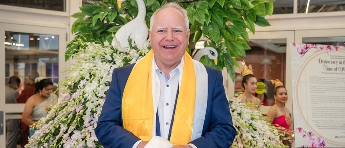 SteveGuest's tweet image. BREAKING: "Tim Walz, the Democratic vice presidential nominee, appointed a member of a political faction that has pledged loyalty to the Chinese Communist Party (CCP) to a state board that advises the government on Asian-American affairs..."
dailycaller.com/2024/09/12/exc…