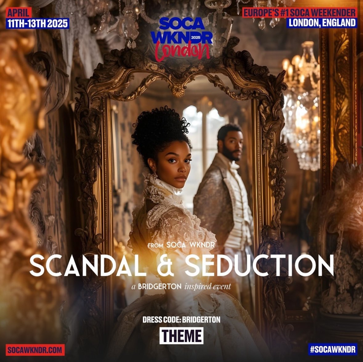 socawkndr's tweet image. The halls of Ton… await your RSVP to the must attend Day Mansion Soirée 

Don’t miss out—book now and secure your spot! 

socawkndr.com 

✈️🏆 #SocaWkndrLondon #SocaVibes #London2025