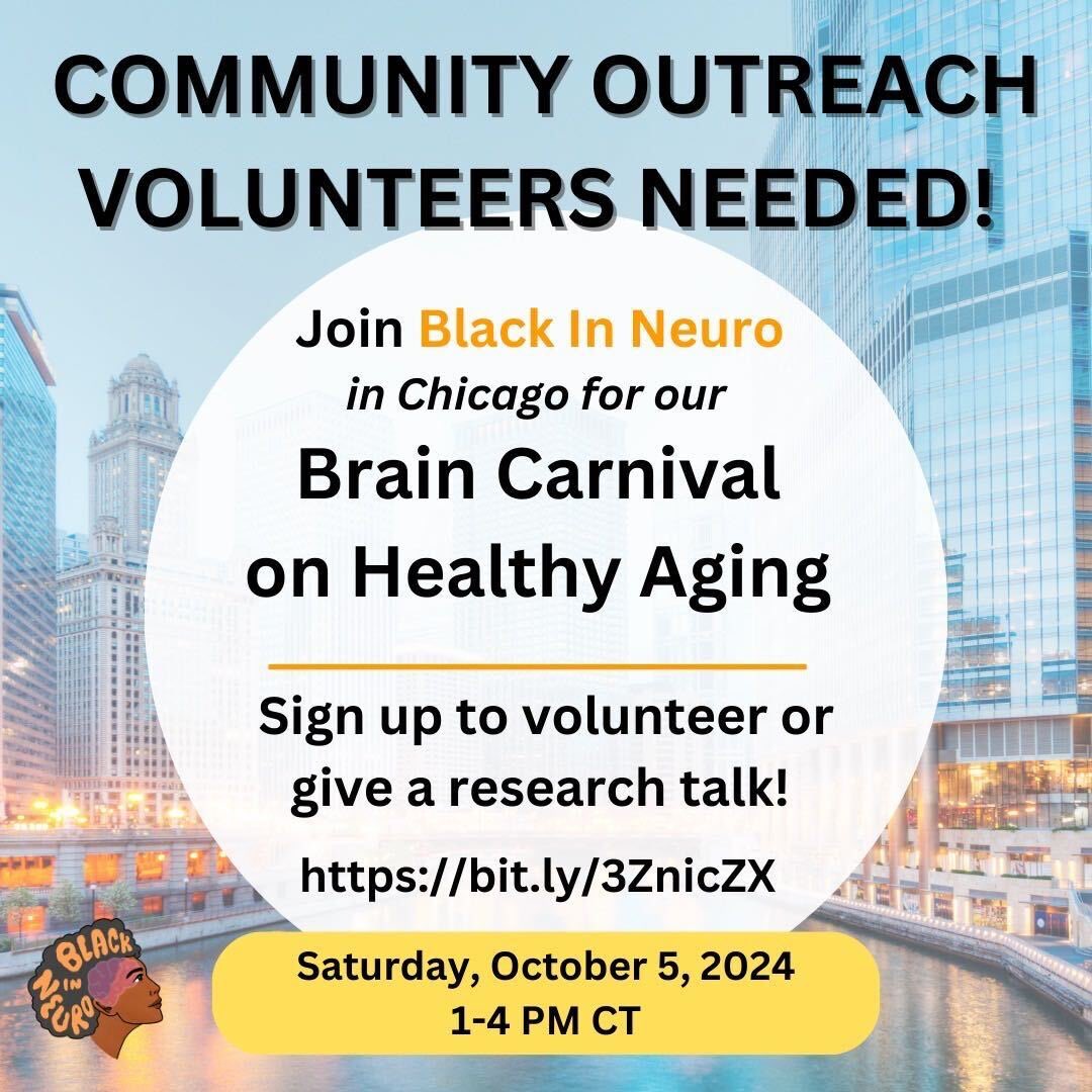 🧠🎉 Exciting News! Are you passionate about science and community? Help us make the Brain Carnival on Healthy Aging a blast! We need enthusiastic volunteers to facilitate activities and engage with the community. 

Sign up now to be part of the fun!
bit.ly/3ZnicZX