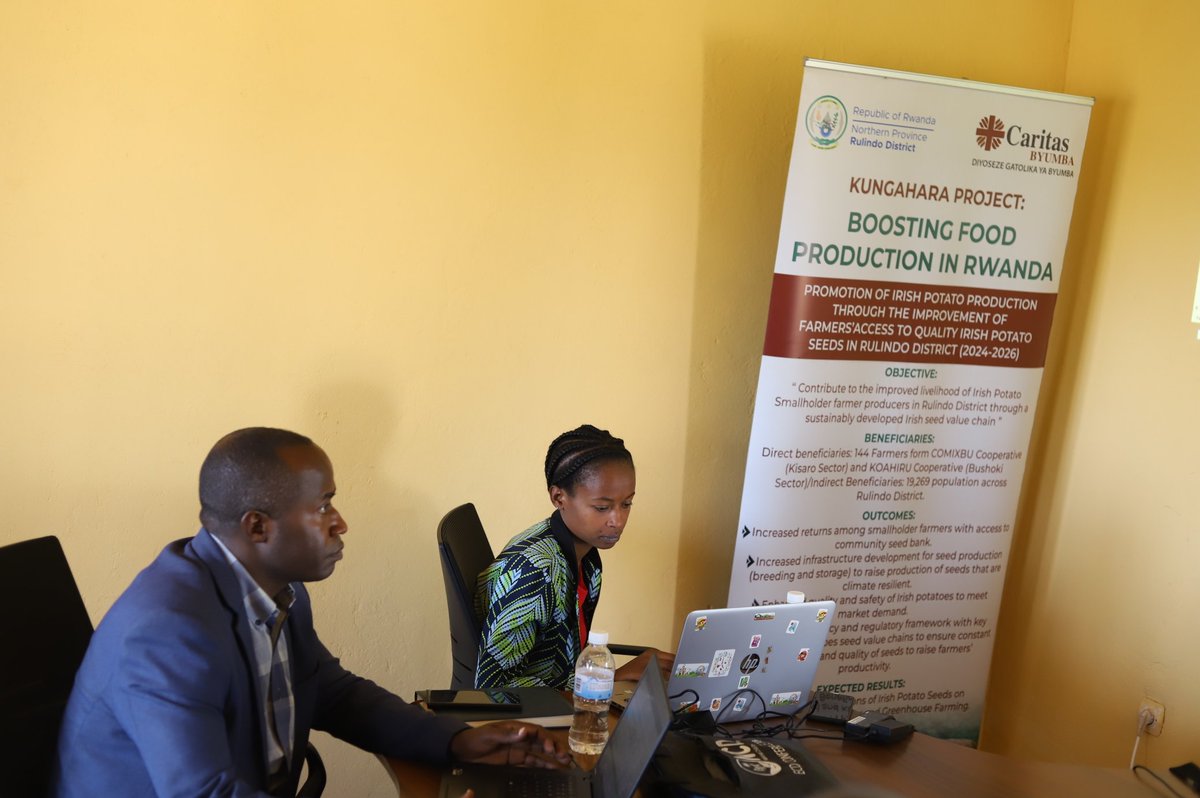 CByumba's tweet image. Today: 12/9/2024 at the Kungahara main office #Kisaro held a technical assistance Capacity building session No 2. of the Kungahara technical team from @CByumba. The capacity building is targeted to analyse and review the implementation plan....