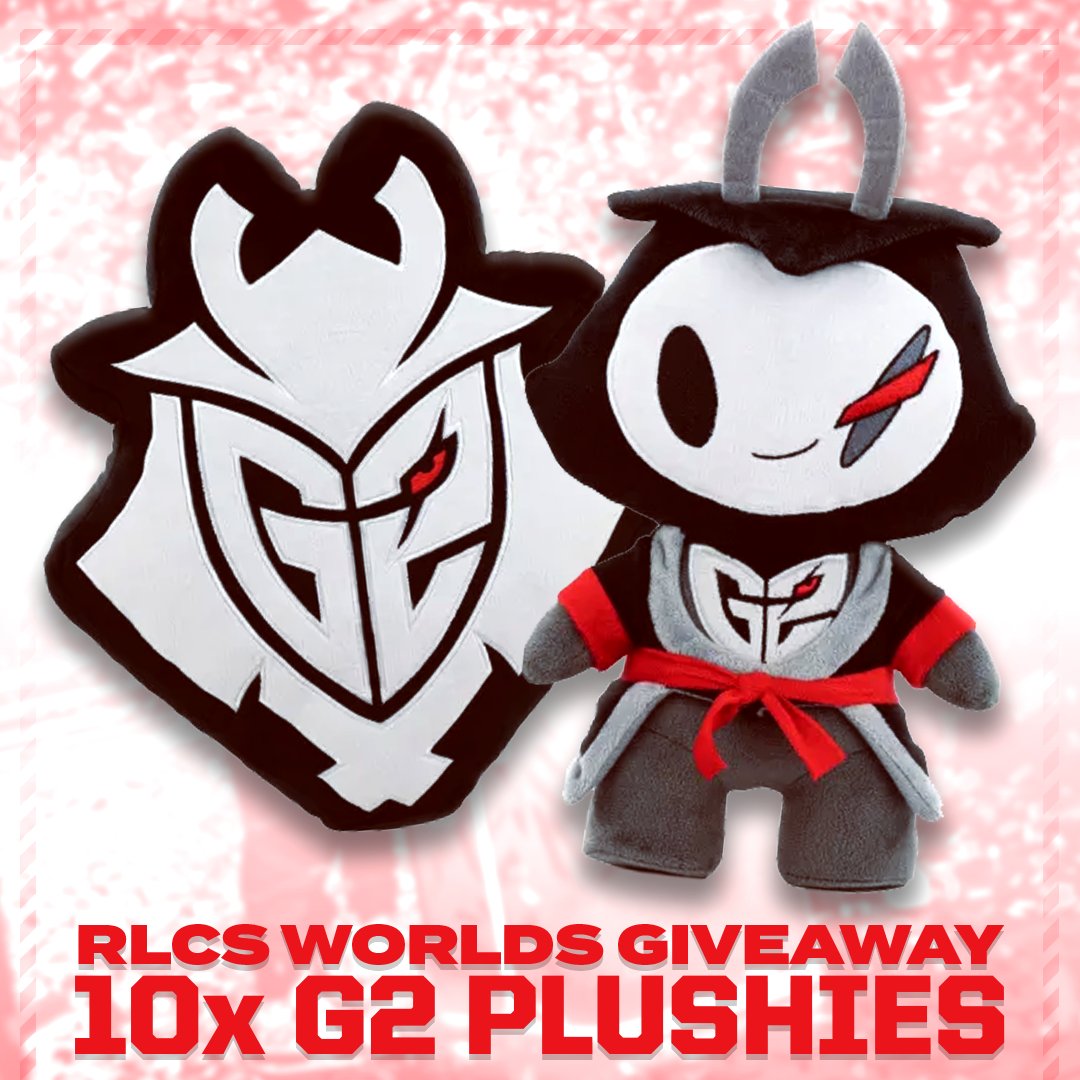 Stride Esports (@esports_stride) on Twitter photo G2 Stride SECURED PLAYOFFS & the #1 Seed! 🇺🇸🔥
To celebrate, we're giving away TEN G2 Plushies! 😍
To enter:
✅Follow <a href="/esports_stride/">Stride Esports</a> & <a href="/G2RocketLeague/">G2 Rocket League</a>
✅Like & RT ♻️
✅Tell us why G2 Stride is gonna win Worlds 👇 G2 Stride SECURED PLAYOFFS & the #1 Seed! 🇺🇸🔥
To celebrate, we're giving away TEN G2 Plushies! 😍
To enter:
✅Follow <a href="/esports_stride/">Stride Esports</a> & <a href="/G2RocketLeague/">G2 Rocket League</a>
✅Like & RT ♻️
✅Tell us why G2 Stride is gonna win Worlds 👇