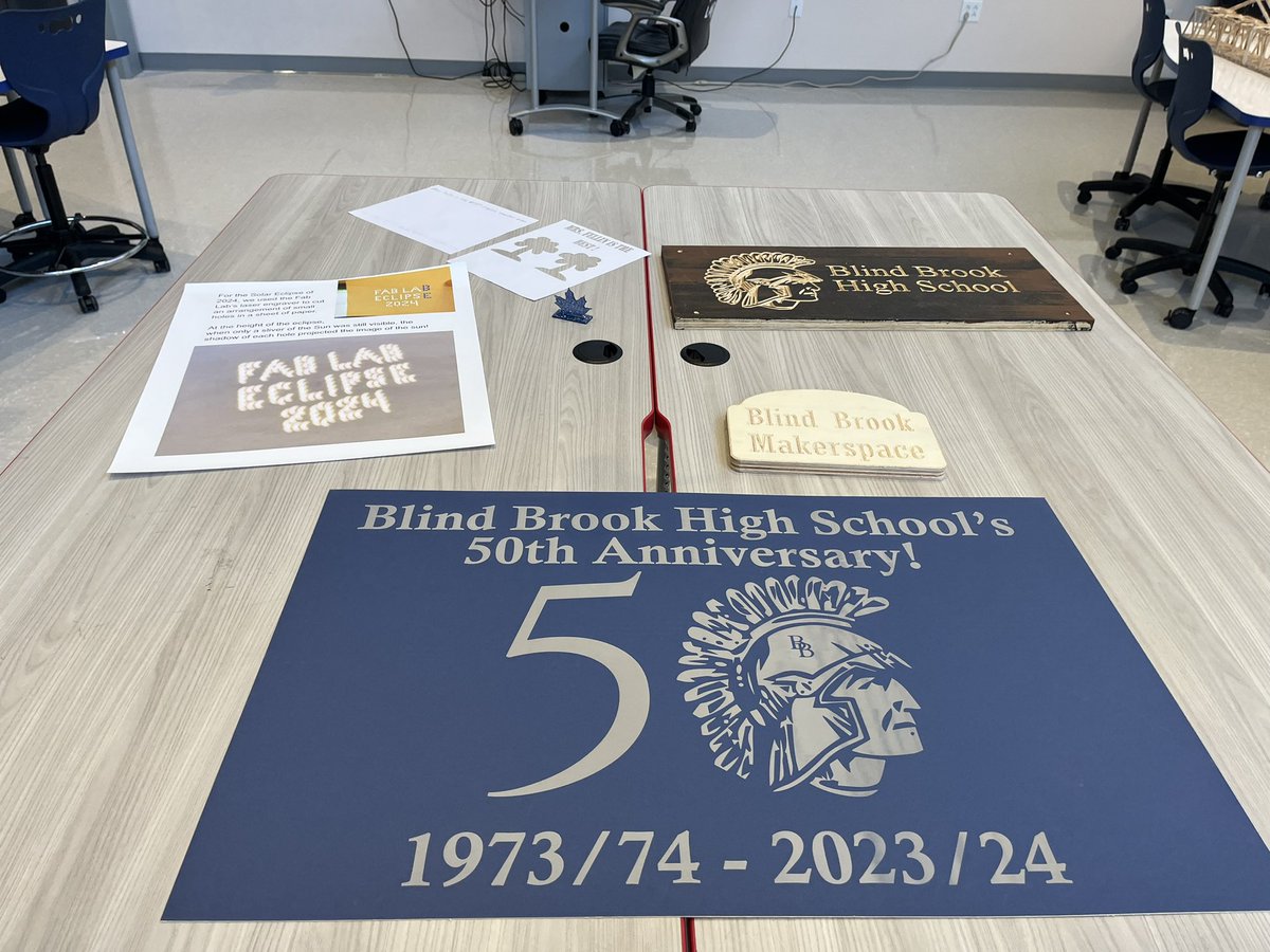 BlindBrookTech's tweet image. Don’t forget to check out the Fab Lab during open house tonight!