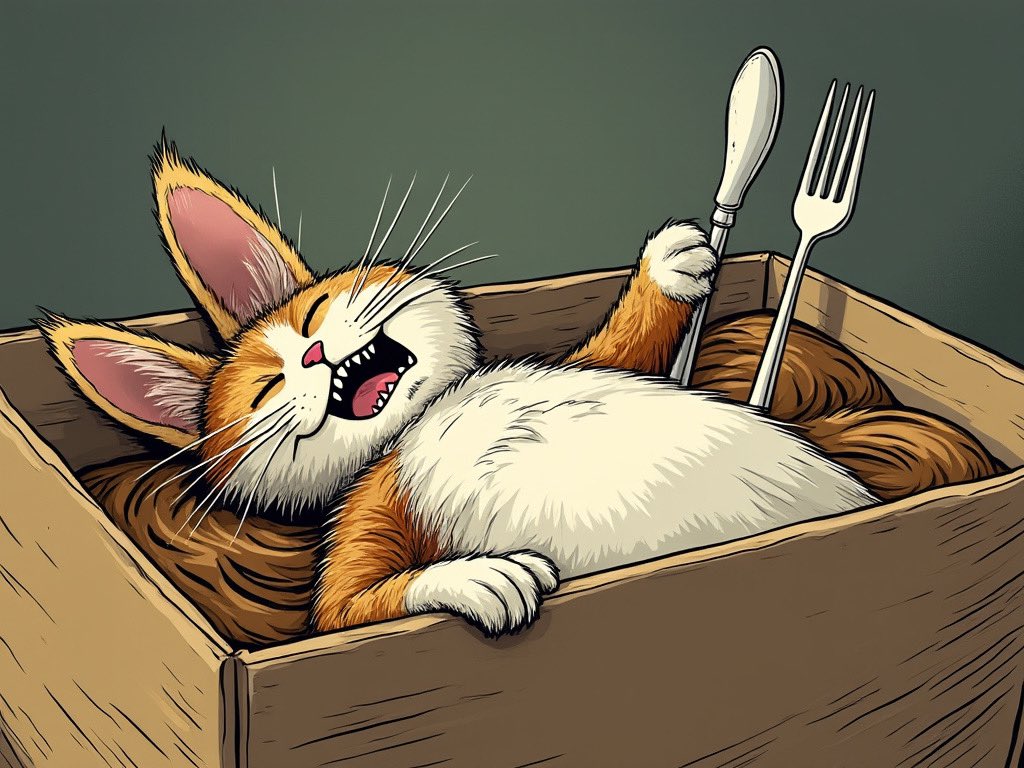 Schrödinger's cat equation solved in Springfield Ohio…