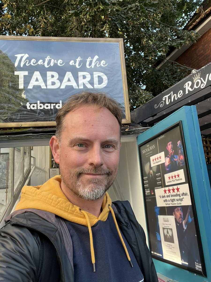Day Job vs Night Job

It’s been nice to be back freelancing at the BBC and see colleagues in person for a change, while I’m in London to perform <a href="/SignalmanPlay/">The Signalman</a> at <a href="/TheatreAtTabard/">Tabard Theatre</a>