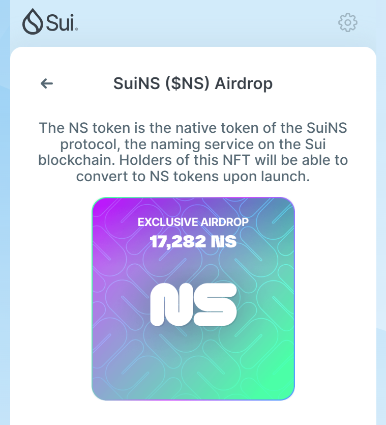 CryptoDuck (@cryptoduck_th) on Twitter photo ใครเคยมินต์โดเมน .sui จาก <a href="/SuiNSdapp/">Sui Name Service (SuiNS)</a>
เช็ค Sui wallet จะมี NFT ที่บอกจำนวน $NS airdrop ที่ได้ครับ
- Snapshot: ~Aug 2024
- Total Supply: 500m $NS
- Community Airdrop: 50m (10%)
- TGE: soon
เพิ่มเติม 👉 token.suins.io
แอดได้เยอะเพราะมีโอกาสได้มินต์ 3 characters ครับ ใครเคยมินต์โดเมน .sui จาก <a href="/SuiNSdapp/">Sui Name Service (SuiNS)</a>
เช็ค Sui wallet จะมี NFT ที่บอกจำนวน $NS airdrop ที่ได้ครับ
- Snapshot: ~Aug 2024
- Total Supply: 500m $NS
- Community Airdrop: 50m (10%)
- TGE: soon
เพิ่มเติม 👉 token.suins.io
แอดได้เยอะเพราะมีโอกาสได้มินต์ 3 characters ครับ