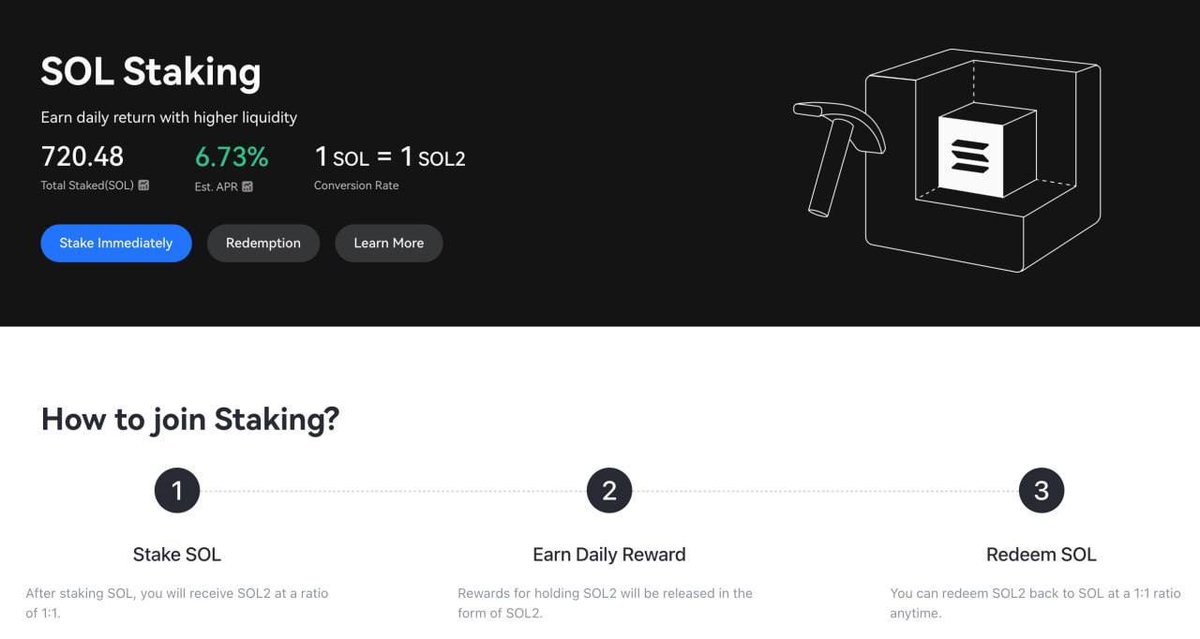 bikripto63's tweet image. Gate.io, SOL Staking'i Destekliyor: Gerçek Zamanlı% 6.73 APR Kazanın! #Gateio #SOL #SOLStaking.
GATE İO KAYIT .gate.io/signup/UgIQVFB…
gate.io/tr/announcemen…