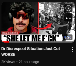 N64Sema's tweet photo. I cant fucking believe people make thumbnails like this it actually just fucking disgusts me what the fuck https://t.co/8SE68r8ClC