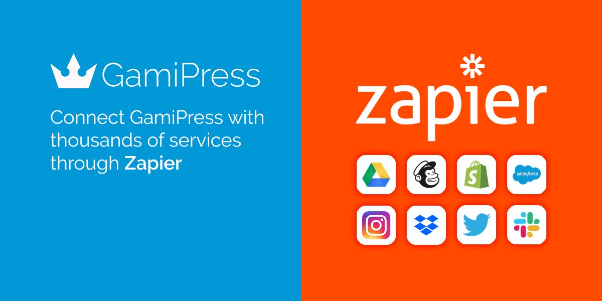 GamiPress's tweet image. With @zapier you can connect your #WordPress with thousands of 3rd party services, including @googlesheets, @SlackHQ, @Mailchimp, @Twitter, @Zendesk, @Dropbox, @Instagram &amp;amp; more!
You can connect #GamiPress #gamification too thanks to this add-on: 👇
gamipress.com/add-ons/gamipr…