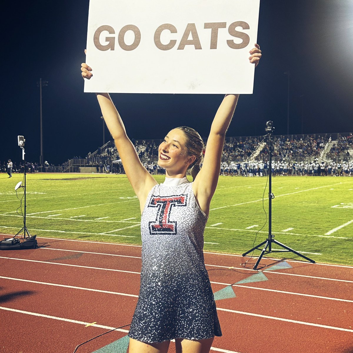 THSWildcatDance's tweet photo. 1 Day until GameDay! 🏈🐾 We’re gearing up for another @Ttown_FB Wildcat Win!! #gocats #beatFC
@TullahomaHS https://t.co/Mjdl5w2onT