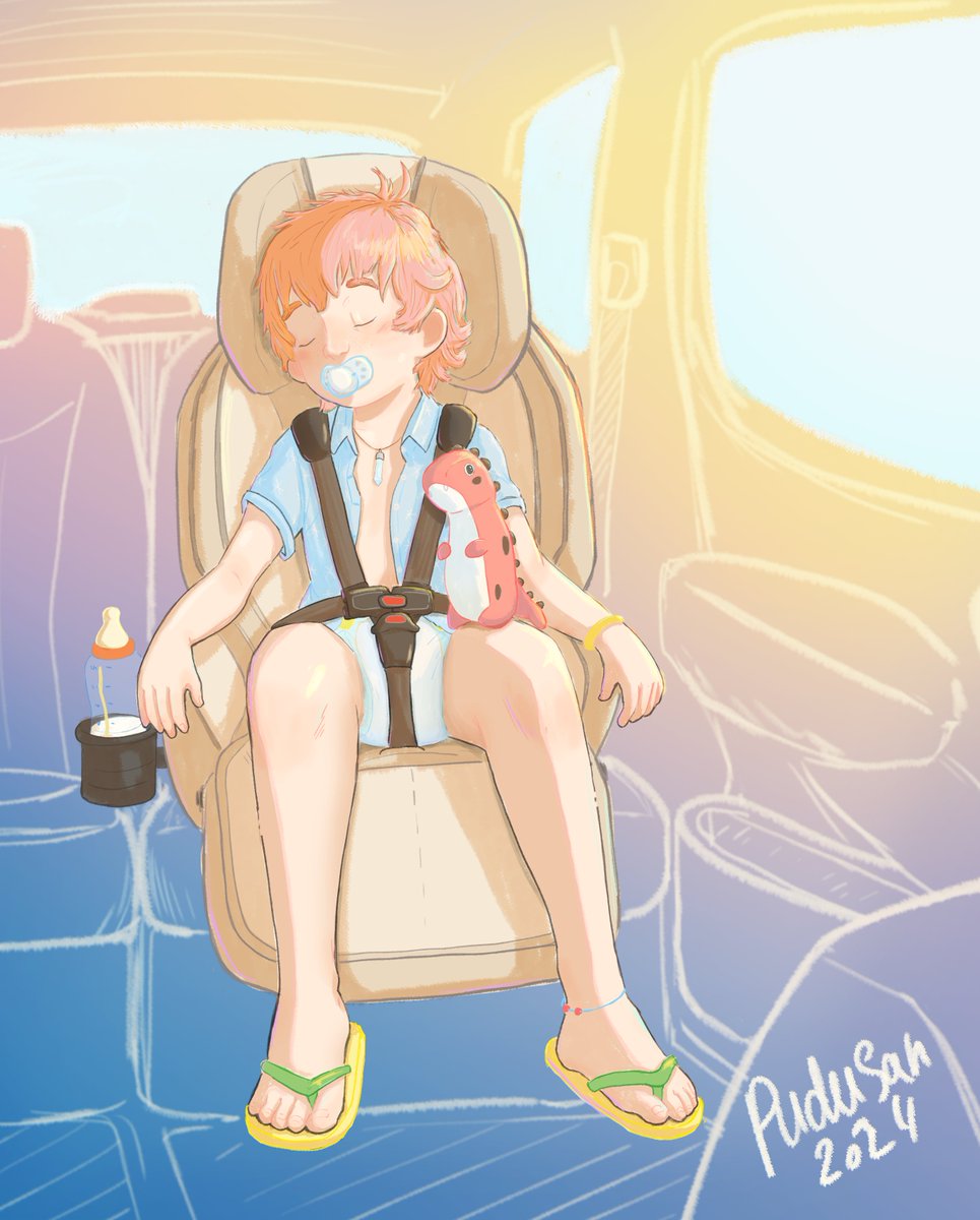 My dream car ride! 🚗🌇 
Absolute comfort ☺️ :3