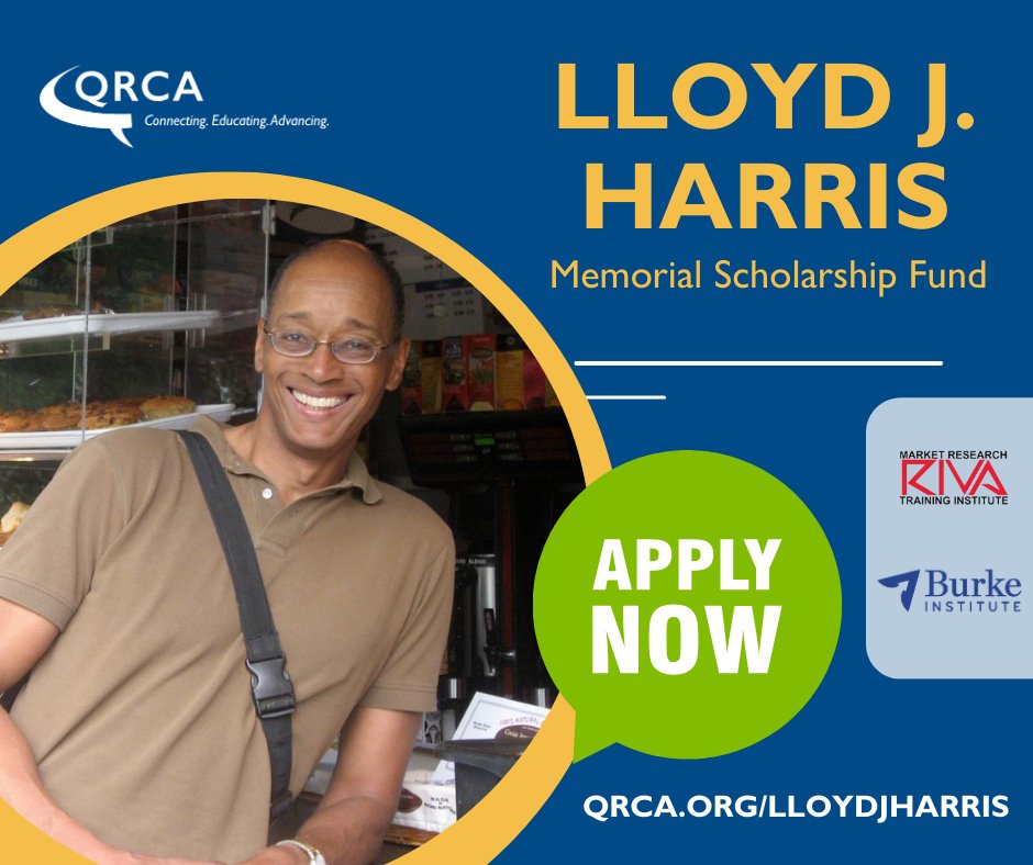 Pioneer and Inspiration. 
 
Two words commonly used when describing beloved QRCA member Lloyd J. Harris. Learn more about Lloyd’s story and how the scholarship provides formal moderation training:  qrca.org/page/lloyd-har…

#QRCA #QualitativeResearch #MarketResearch #BlackMRX