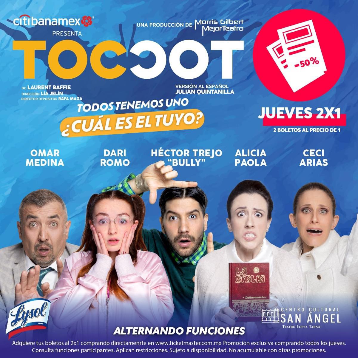 estaenlarevista's tweet photo. Disfruta hoy de las promociones que @mejorteatro tiene para ti!!!
@toctocobra @AtrapadosMex @LaTernuraObra @MonologosVagMex @DefendiendoAl 

@morrisgil @cesarbono @Gabo_nm @monicadionne @EfrainBerry @gabyplatas https://t.co/jG5nacVcPK