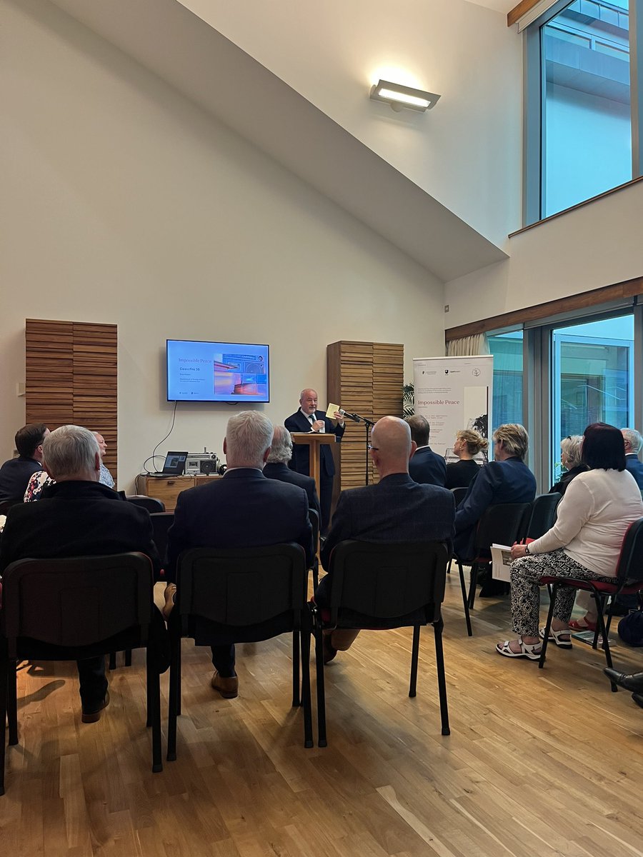 Amanda Ferguson (@amandafbelfast) on Twitter photo At the <a href="/IrishSecretari1/">Irish Secretariat Belfast</a> launch of
Impossible Peace
Ceasefire 30
by Brian Rowan @BrianPJRowan At the <a href="/IrishSecretari1/">Irish Secretariat Belfast</a> launch of
Impossible Peace
Ceasefire 30
by Brian Rowan @BrianPJRowan