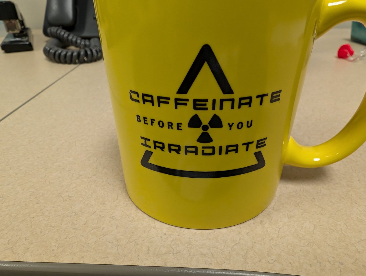 Another summer of doing research with undergrads in the books!   Now to fill this mug she got me as we prepare her applications for grad school.