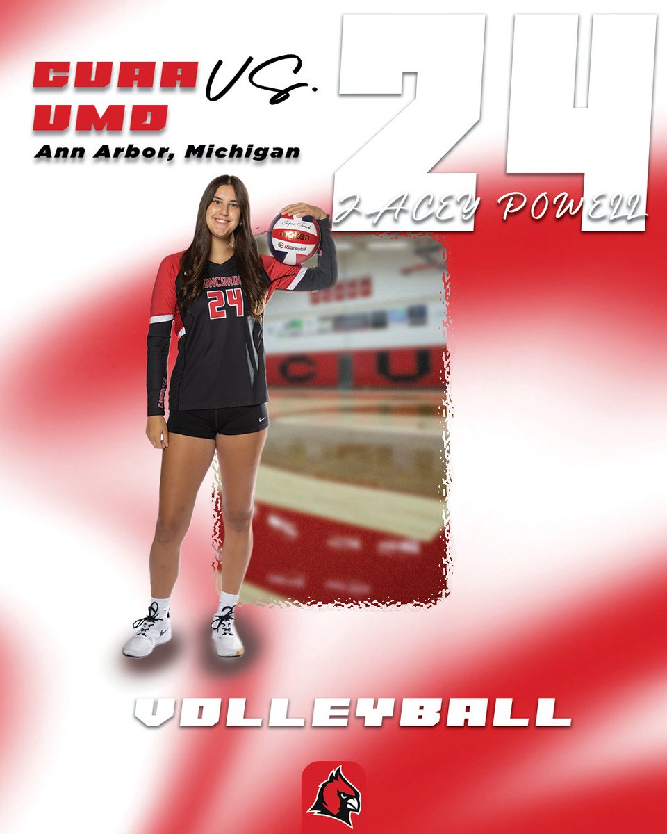 🏐GAMEDAY🏐

<a href="/CUAAVB/">CUAA Volleyball</a> is back at home today against the Wolverines of UM-Dearborn!

📍Cardinal Fieldhouse / Ann Arbor, MI
🕑2:00PM EST
📹portal.stretchinternet.com/cuaacardinals/
📊concordiacardinals.com/stats/VB
