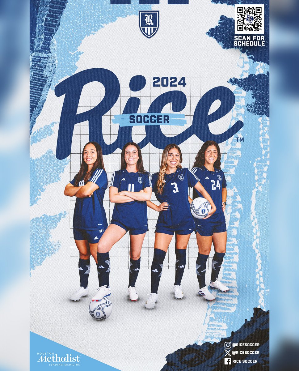 ironca_tx's tweet photo. 2024 season poster designed for @RiceSoccer 🦉 https://t.co/eW2hHMz4pE