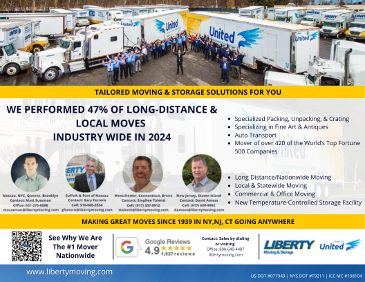 Liberty_Moving's tweet photo. Discover the legacy of excellence that has made us the premier choice in moving since 1939. Visit https://t.co/kNXqoxmgDJ or (800) 640-4487, or call one of our certified moving consultants in your area!

#movingcompany #movers #professionalmovers #localmovers #movingcompanies https://t.co/Z4AHPFfTfb