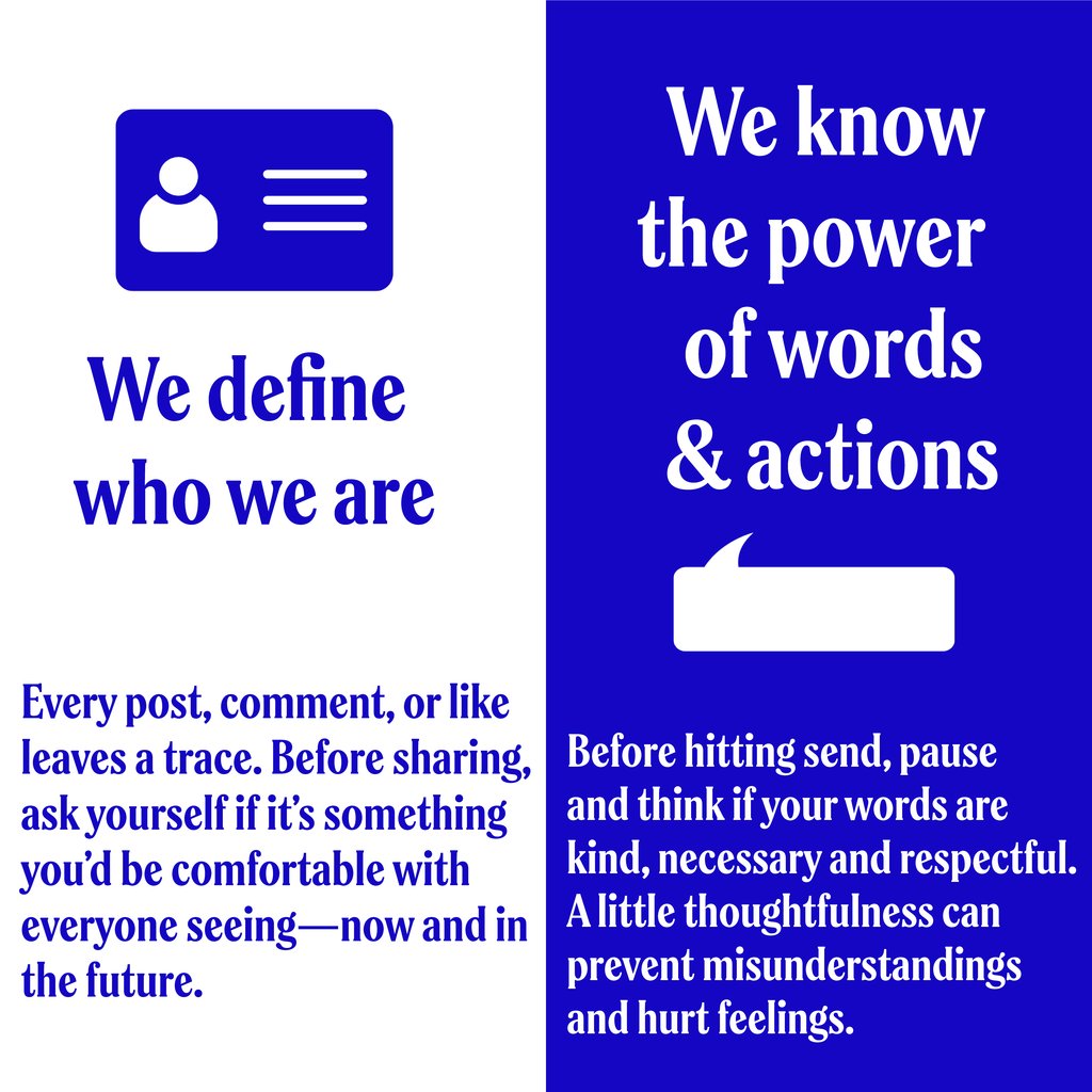 HersheyPanthers's tweet photo. 🌟 Dive deeper into digital citizenship with us! 🌟
Let's break down the 6 core rules of digital citizenship and how you can follow them to stay safe, respectful and positive online. 📱💻
#DigitalCitizenship #PANTHERMOJO" https://t.co/egytDvPn3m