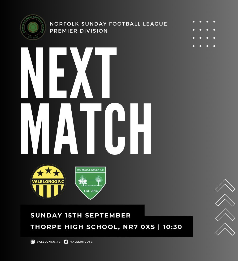 Our 2024/2025 season is finally kicking off this weekend! #vale #upthelongo