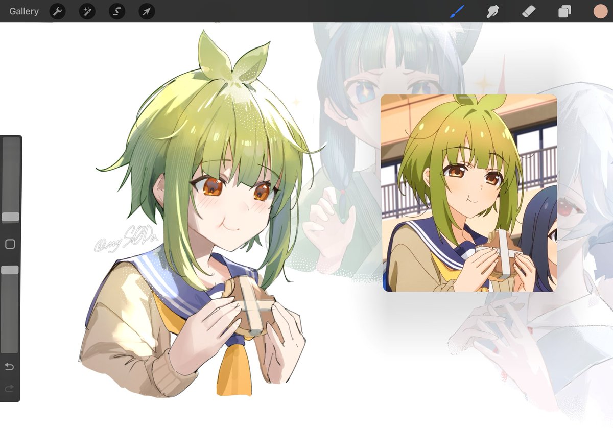 めめ 🌱 
#しかのこのこのここしたんたん 
#しかのこ #shikanoko