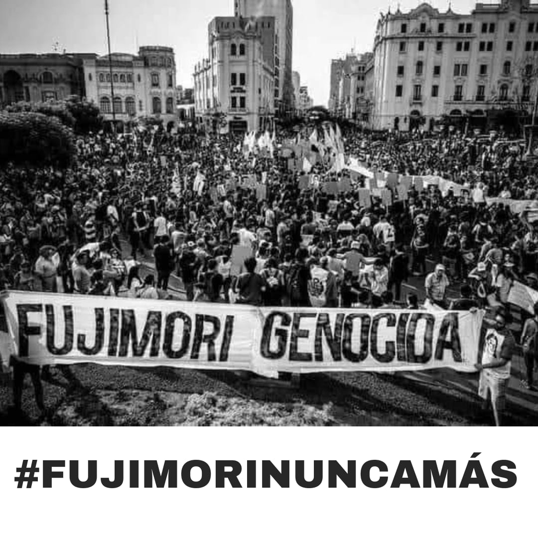 ampaef's tweet photo. Murió Alberto Fujimori, ex dictador responsable de las esterilizaciones forzadas, un crimen de lesa humanidad.
.
Partió sin enfrentar justicia, sin pedir perdón ni pagar reparaciones a las víctimas.
.
Hoy, nos solidarizamos con las personas afectadas por sus políticas. 1/2 https://t.co/lAtEMWMHzJ