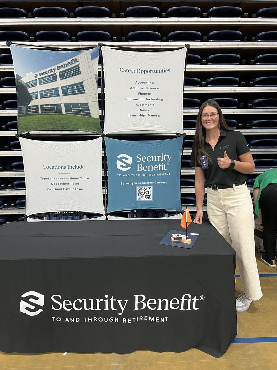 Very proud to see <a href="/lakynanne_/">Lakyn Schieferecke</a> yesterday networking at the Washburn Career Fair! 

Last year she was an attendee and now she is an employee. All while working on her MBA with <a href="/washburnbizbods/">Washburn University Brenneman School of Business</a>. 
#alumni #gobods