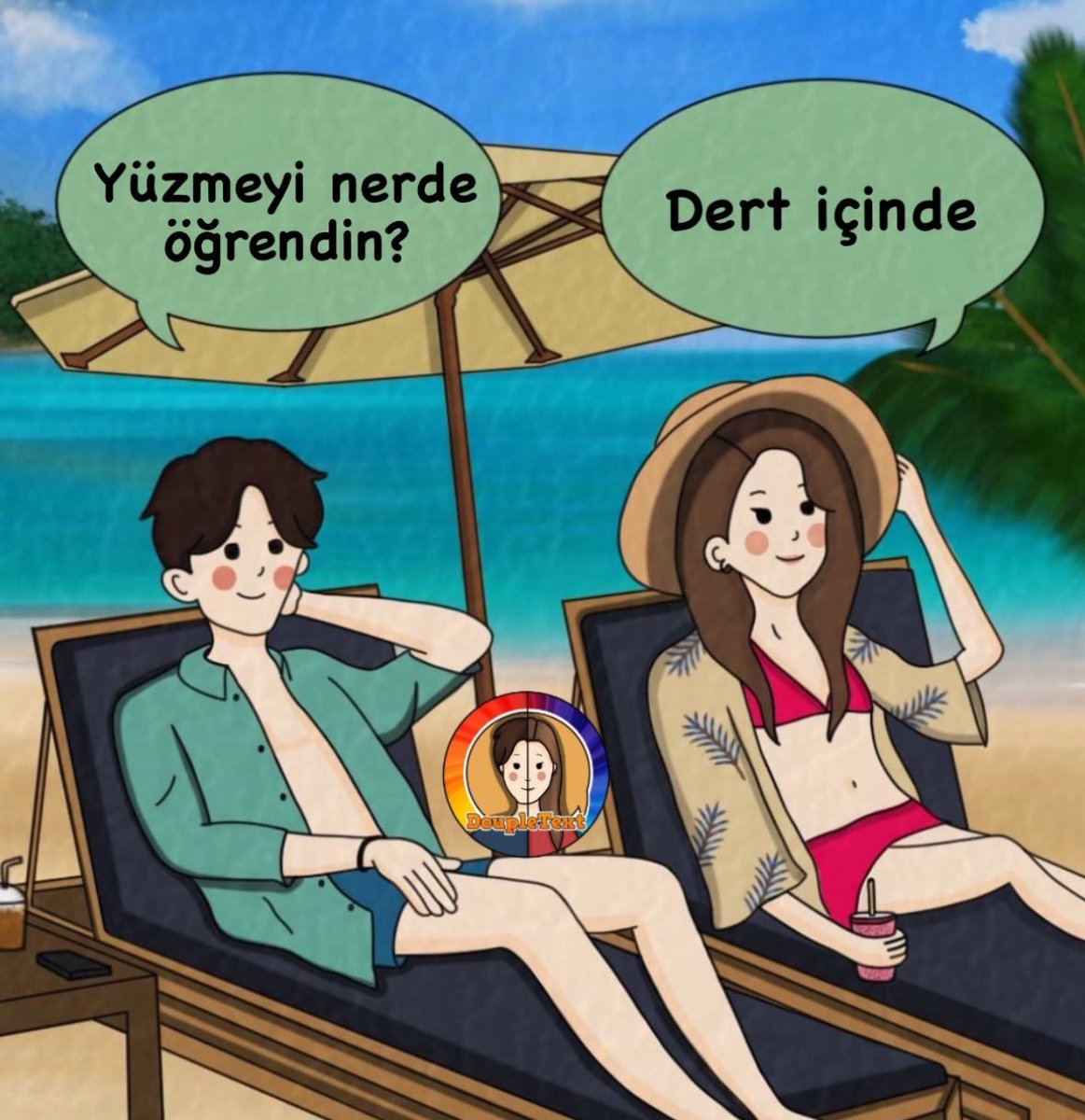 Bir Kadın bir Erkek (@doupletext) on Twitter photo 