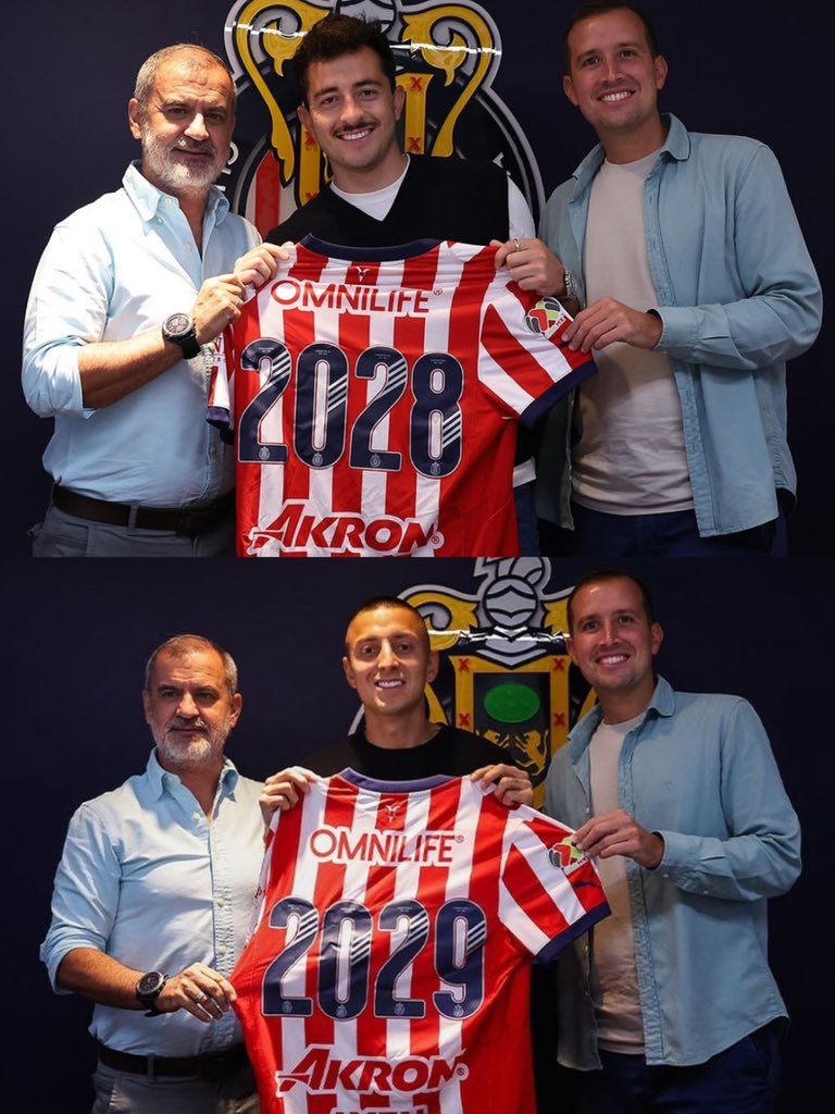 Gaspar_Sparco's tweet photo. Alan Mozo &amp; Piojo Alvarado renovaron contrato 🙏🏻😍 @Chivas https://t.co/7kbNDhe1E3