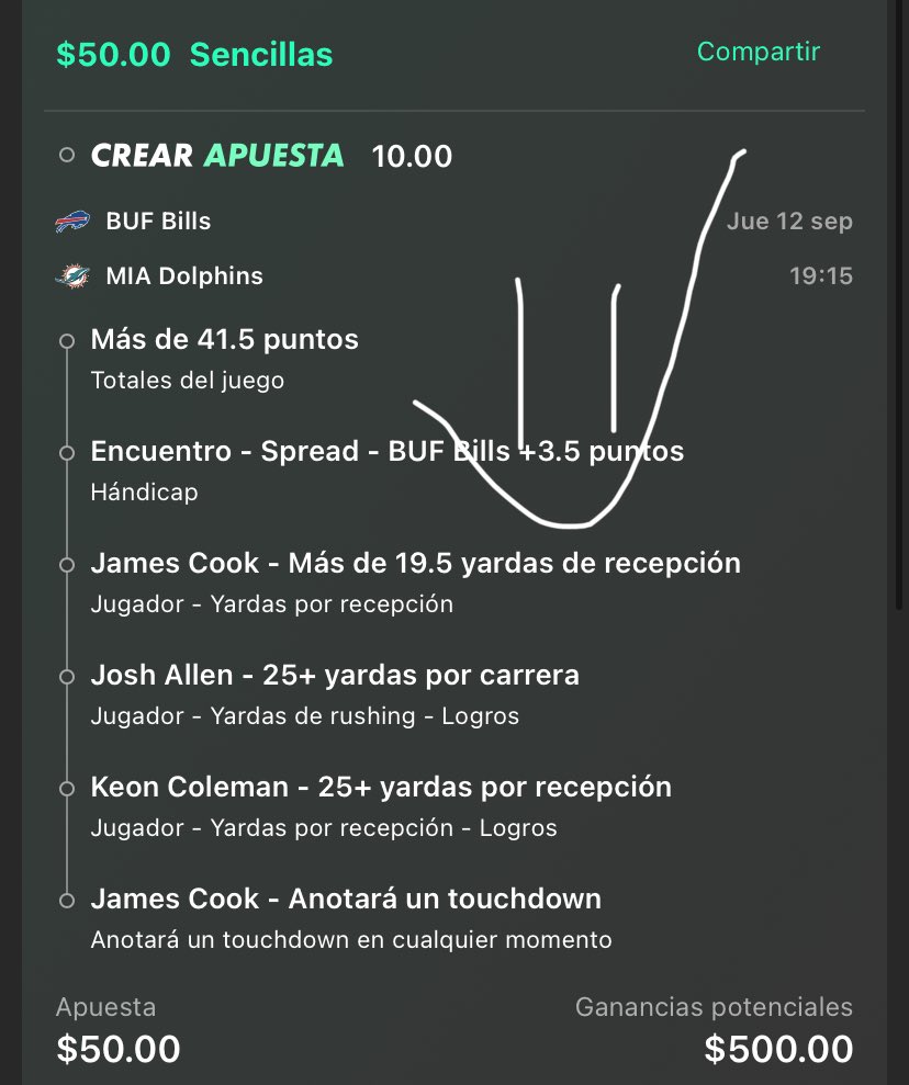 picksdelchavo's tweet image. Este #tontasodelchavo para la noche 😄
Muy cargado a favor de los bills!!
Repito TD de Cook!
Si no se arma ese jaja fallaremos en los 2!
Pero creo que Cook será el MVP en caso de ganar Bills !!!
Venga Carajoooooo
