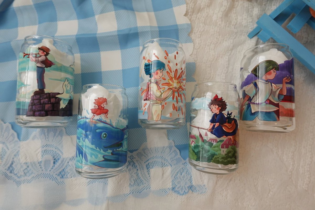 Ghibli cups on my shop!!!