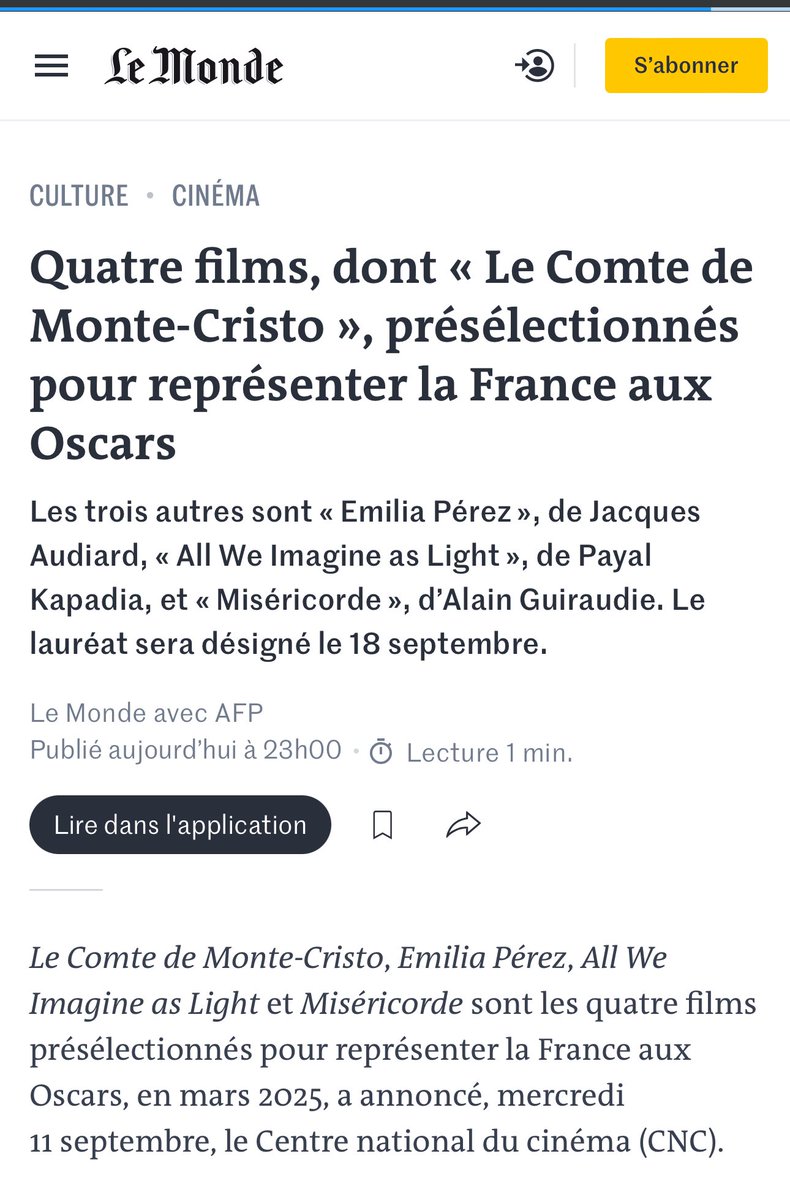 Pierre Niney tweet media