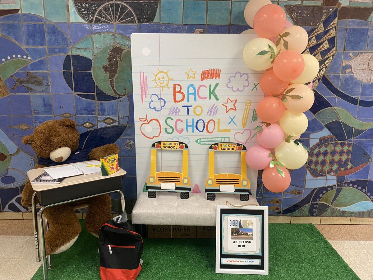 Welcome to Goshen’s Back To School Night! We love seeing our families!