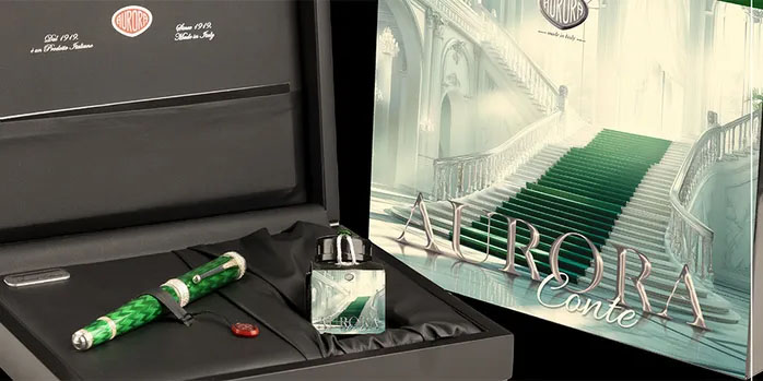 PenChalet's tweet photo. The New Limited Edition Aurora Torino Royale Conte Fountain Pen design celebrates the royalty of Torino with a majestic, elegant design. Order now: https://t.co/6Yp3Xmis5T #FountainPens #LimitedEdition #AuroraPens #AuroraConte #PenChalet #Collectors #PenCollection #Luxury #Pens https://t.co/EKePzfLwQm
