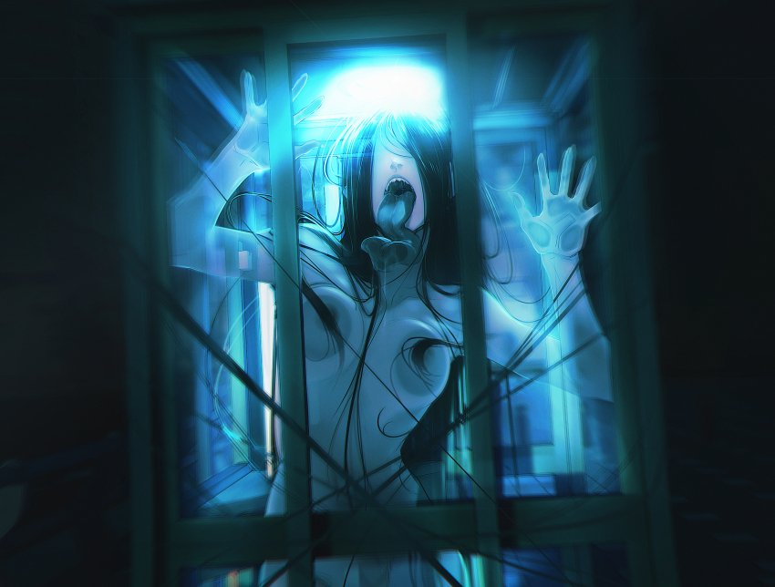 En mitad de la noche, escuchas unos golpes en la ventana, seguido de unos gruñidos y unos arañazos...

Cuando consigues el valor para abrir los ojos y mirar por ella, encuentras a la yokai intentando entrar en la habitación.

¿Qué harás ahora?