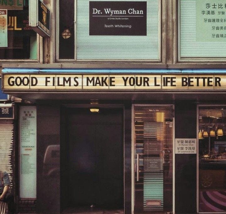 TourCinefilo's tweet photo. "Las buenas películas mejoran tu vida" ❤️ https://t.co/tHYWQNBAj0