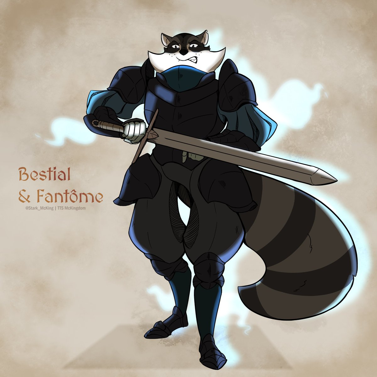 stark_mcking's tweet photo. #knightxswordtember 005 | Bestial &amp; Fantôme  !   #swordtember #swordtember2024 https://t.co/saOEAOvbaw