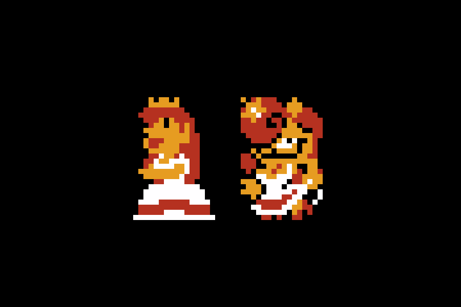 redesign of Princess Peach from smb. yea its a Garfield