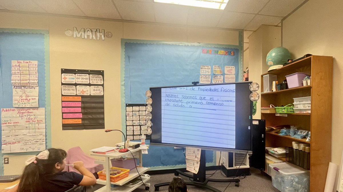 nperezna's tweet photo. I want to give a shoutout π£ Ms. Mata for going above and beyond on the implementation of student discourse and encouraging students to write about science! ππ¬ @landis_es @AliefScience #scienceisdoing #sciencehappenseveryday https://t.co/YsXVZuefjC