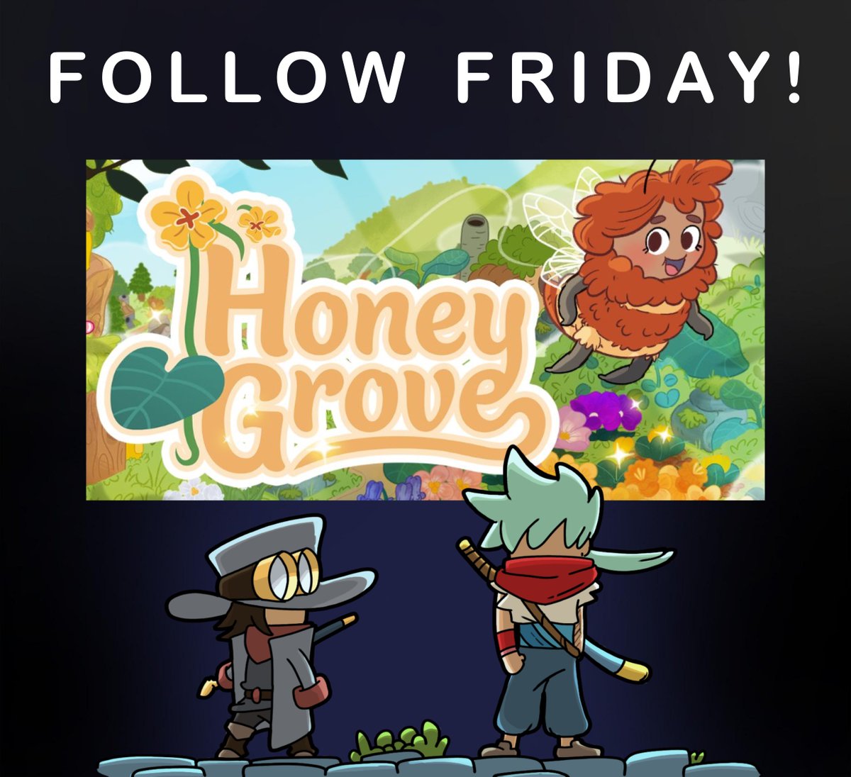 SHYFTRS ➡️(WISHLIST ON STEAM)🎮🕹 (@shyftrs) on Twitter photo Follow and support other amazing #indiegamedev and spread the word! 🗣️📢
We're highlighting <a href="/runawayplay/">runawayplaygames.bsky.social</a> this week and their upcoming cozy game @honeygrovegame who've just released a new trailer this Tuesday!
#followfriday #indiegame #gamedev #gamingnews Follow and support other amazing #indiegamedev and spread the word! 🗣️📢
We're highlighting <a href="/runawayplay/">runawayplaygames.bsky.social</a> this week and their upcoming cozy game @honeygrovegame who've just released a new trailer this Tuesday!
#followfriday #indiegame #gamedev #gamingnews