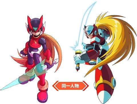 ロックマンXのゼロとロックマンゼロのゼロ、今思えばよくこのデザインの差、受け入れられたよなあと 